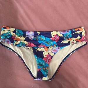 Victoria's Secret Multicolor Floral Bikini Bottom